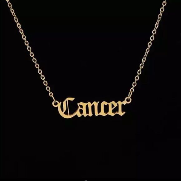 CANCER ZODIAC NECKLACE  - Picture 1 of 11